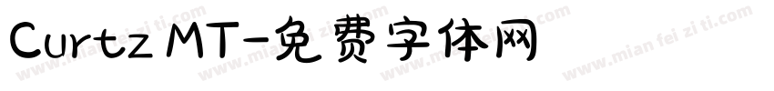 Curtz MT字体转换